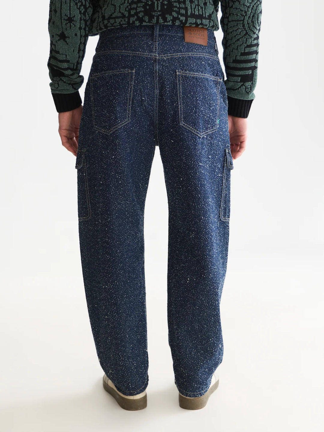 The Pitch Loose Cargo Jeans - Deep Weave
