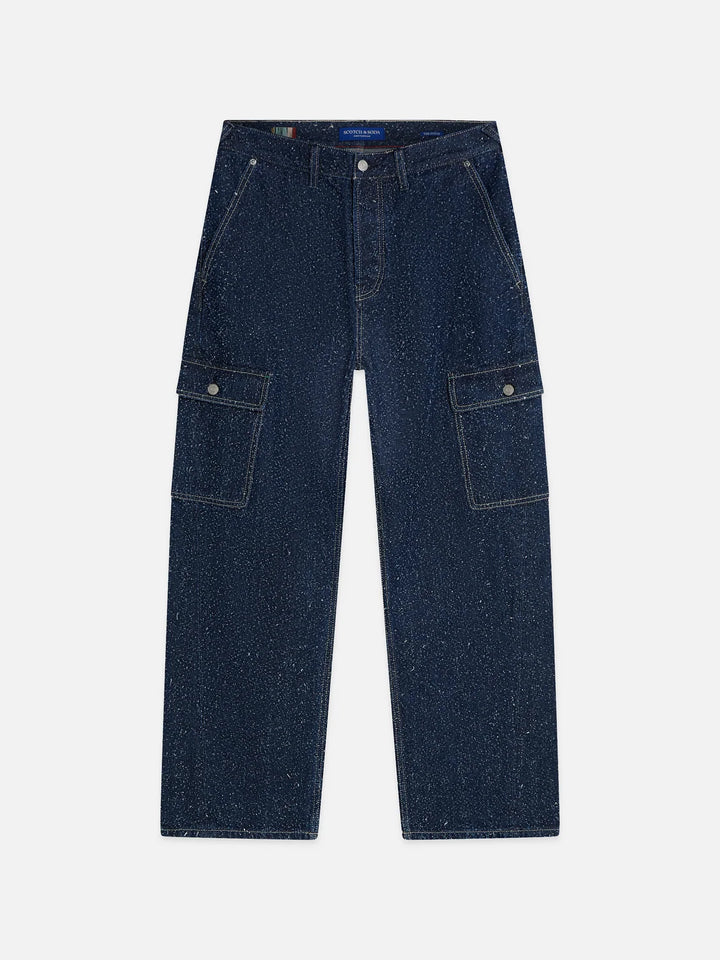 The Pitch Loose Cargo Jeans - Deep Weave