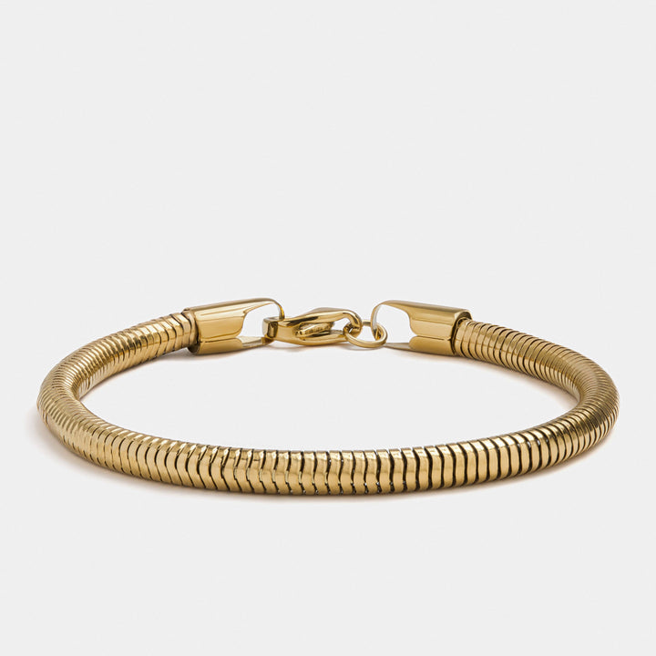 Snake Chain Bracelet Gold 4mm