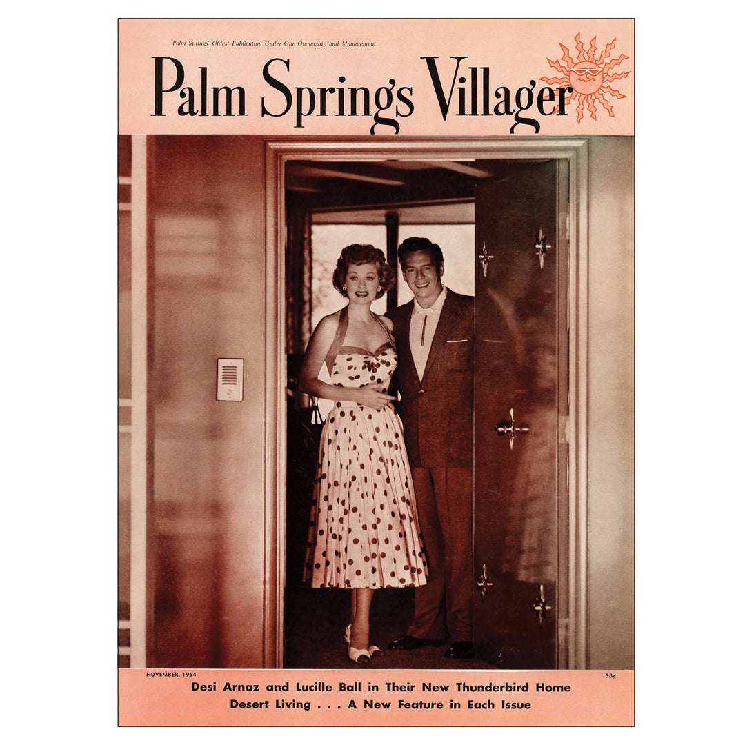 Palm Springs Life November 1954 Card