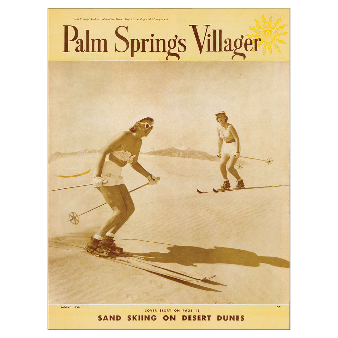 Palm Springs Life March 1955 Poster