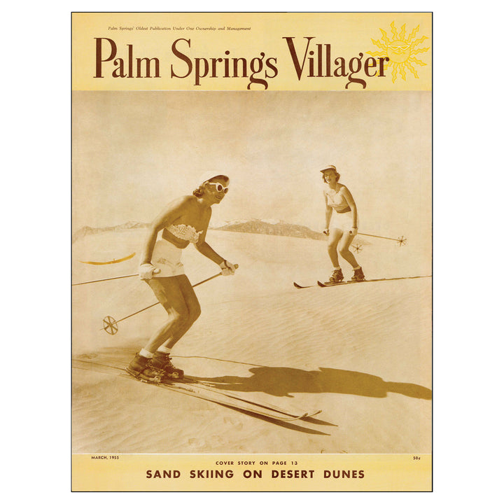 Palm Springs Life March 1955 Poster