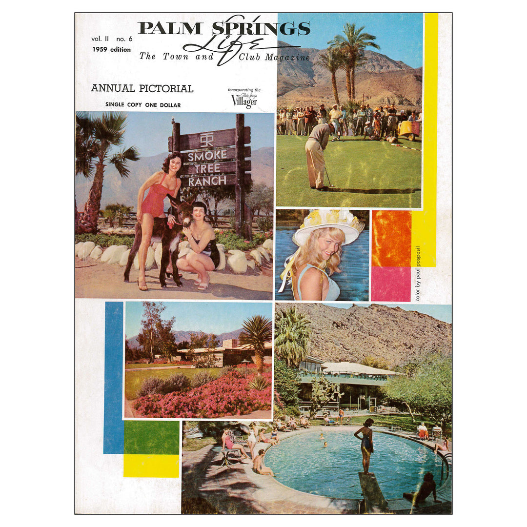 Palm Springs Life September 1959 Poster