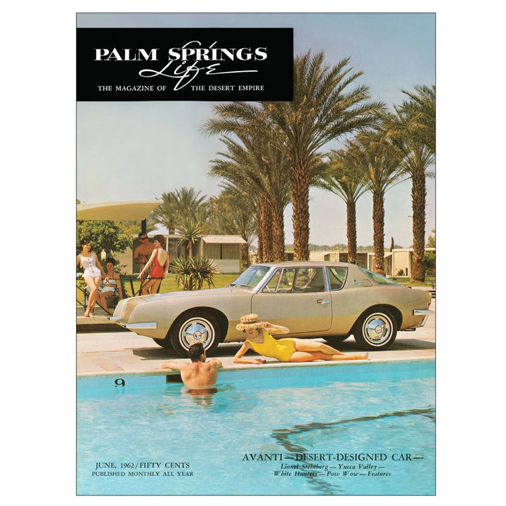 Palm Springs Life June 1962 Poster