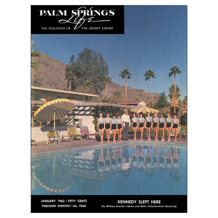 Palm Springs Life January 1963 Poster