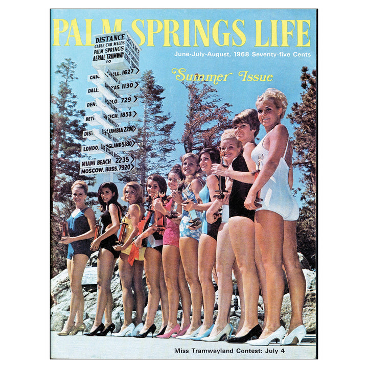 Palm Springs Life June/July/Aug 1968 Poster