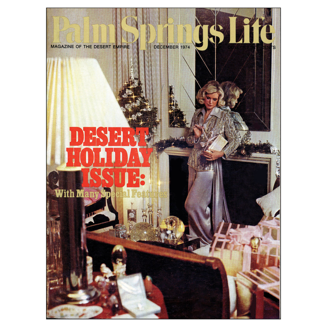 Palm Springs Life December 1974 Card