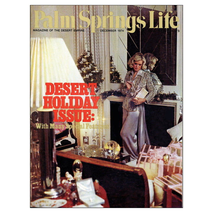 Palm Springs Life December 1974 Poster