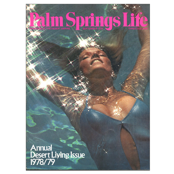 Palm Springs Life September 1978 Poster