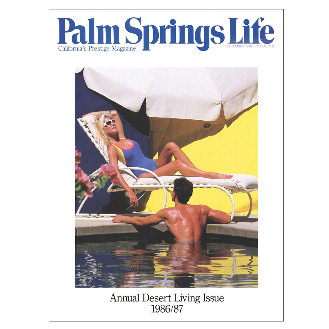 Palm Springs Life September 1986/87 Card