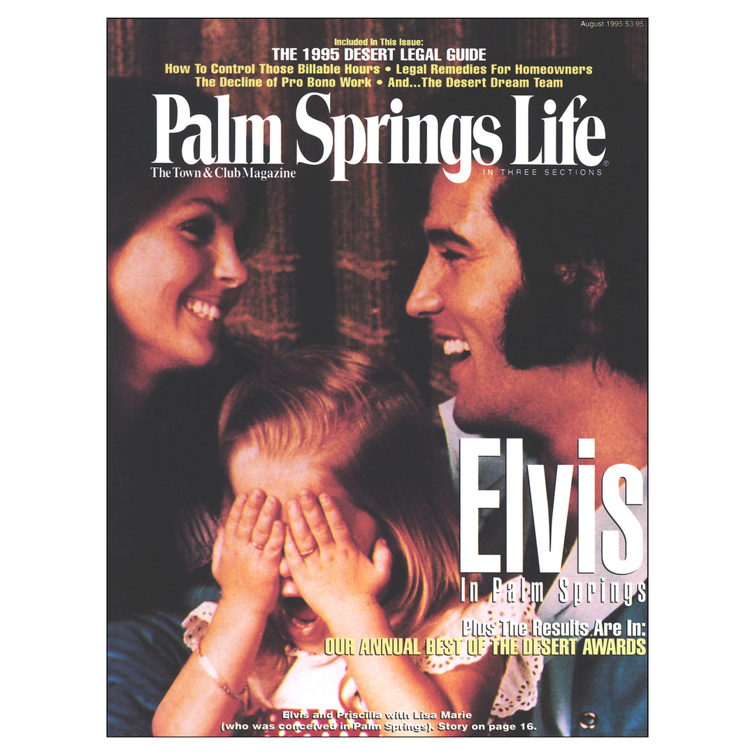 Palm Springs Life August 1995 Card