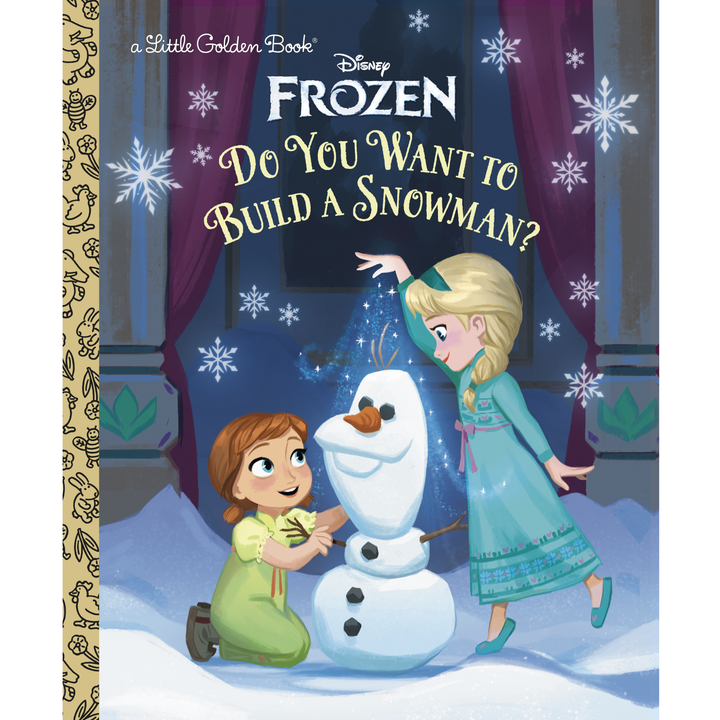 Little Golden Book Frozen Do You Want to Build a Snowman