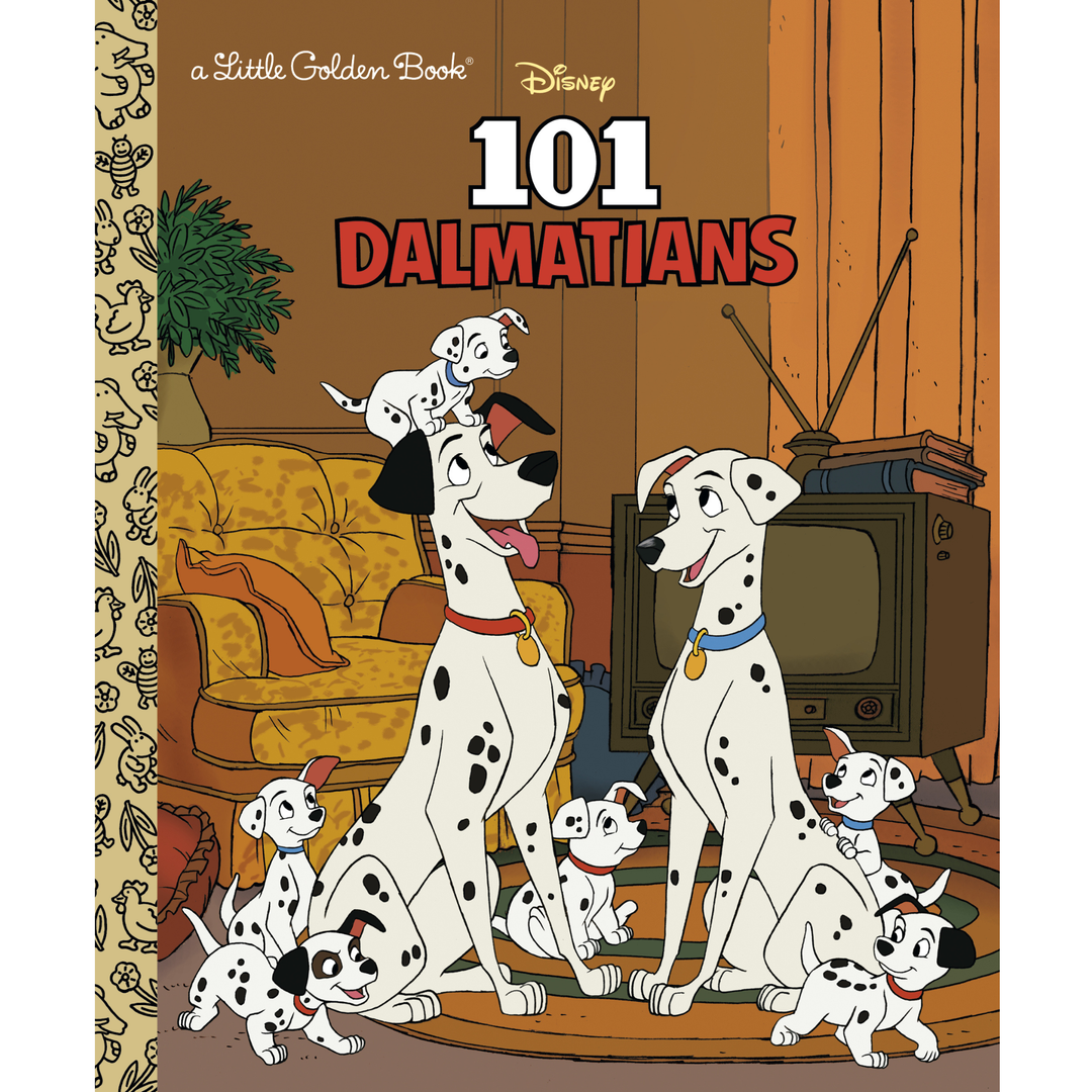 Little Golden Book 101 Dalmations