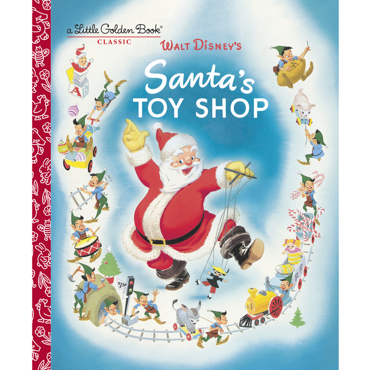 Little Golden Book Santa's Toy Shop