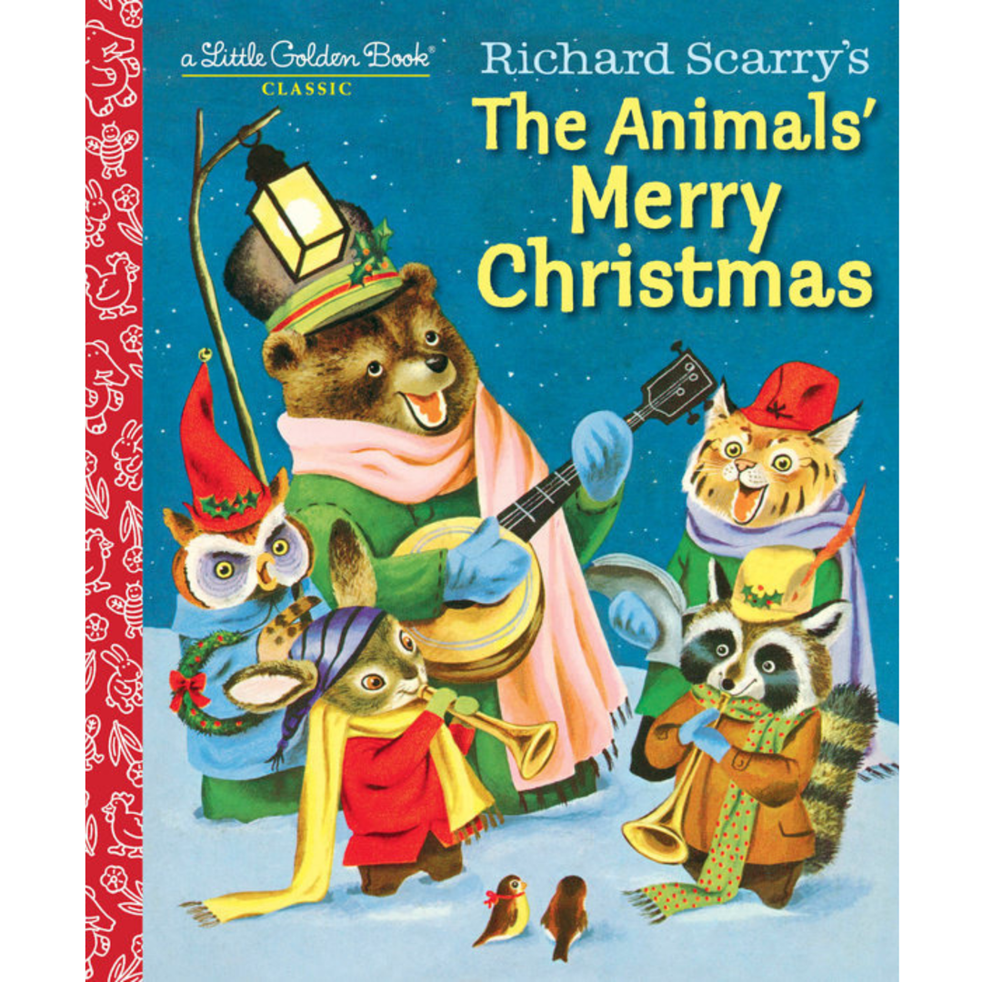 Little Golden Book The Animals' Merry Christmas