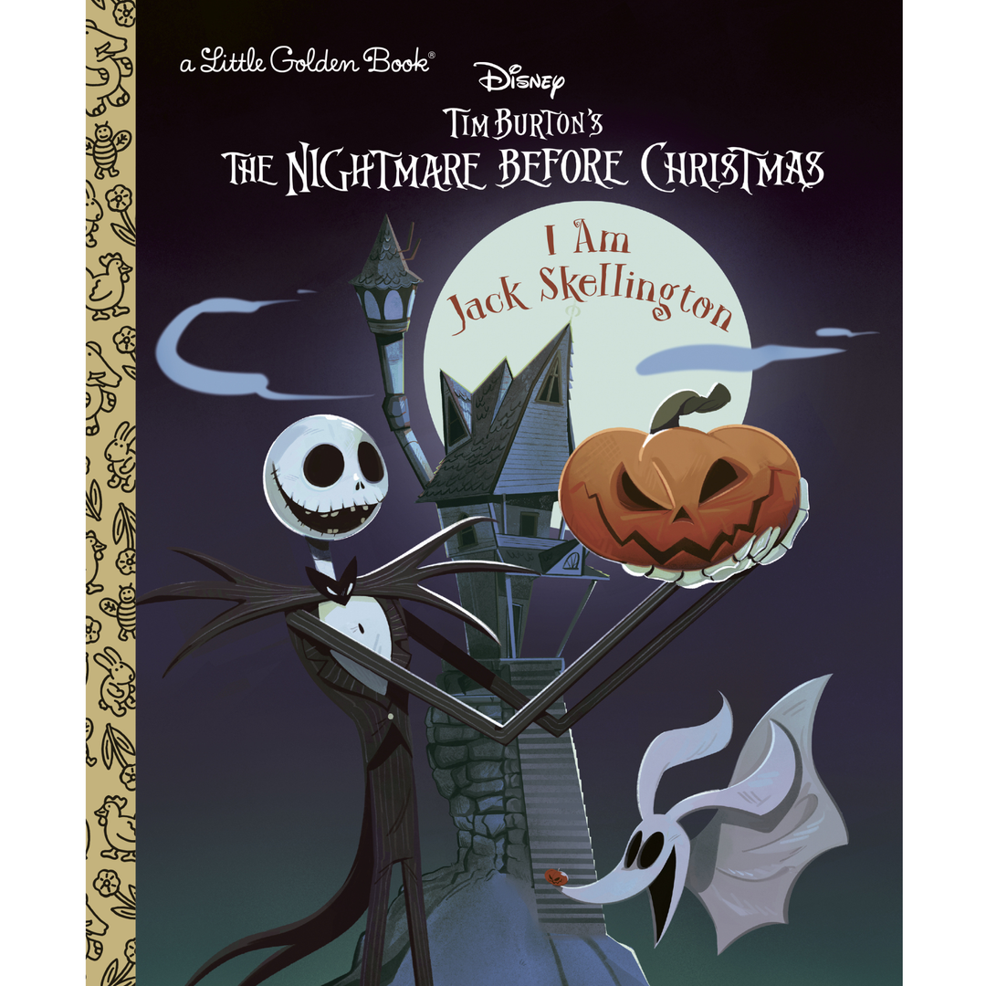 Little Golden Book I Am Jack Skellington