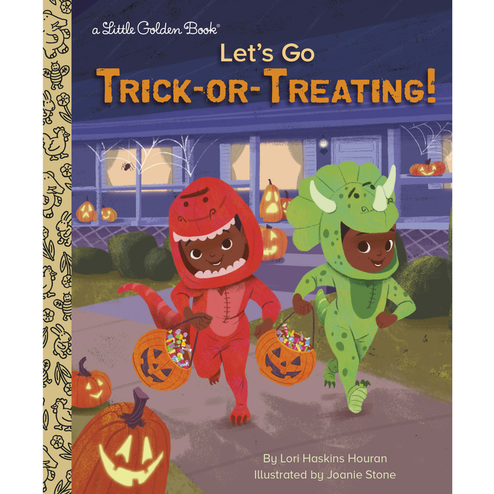 Little Golden Book Lets go Trick or Treat