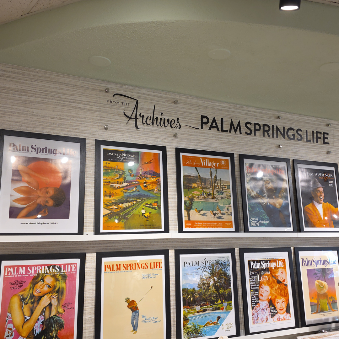 Palm Springs Life December 1968 Poster