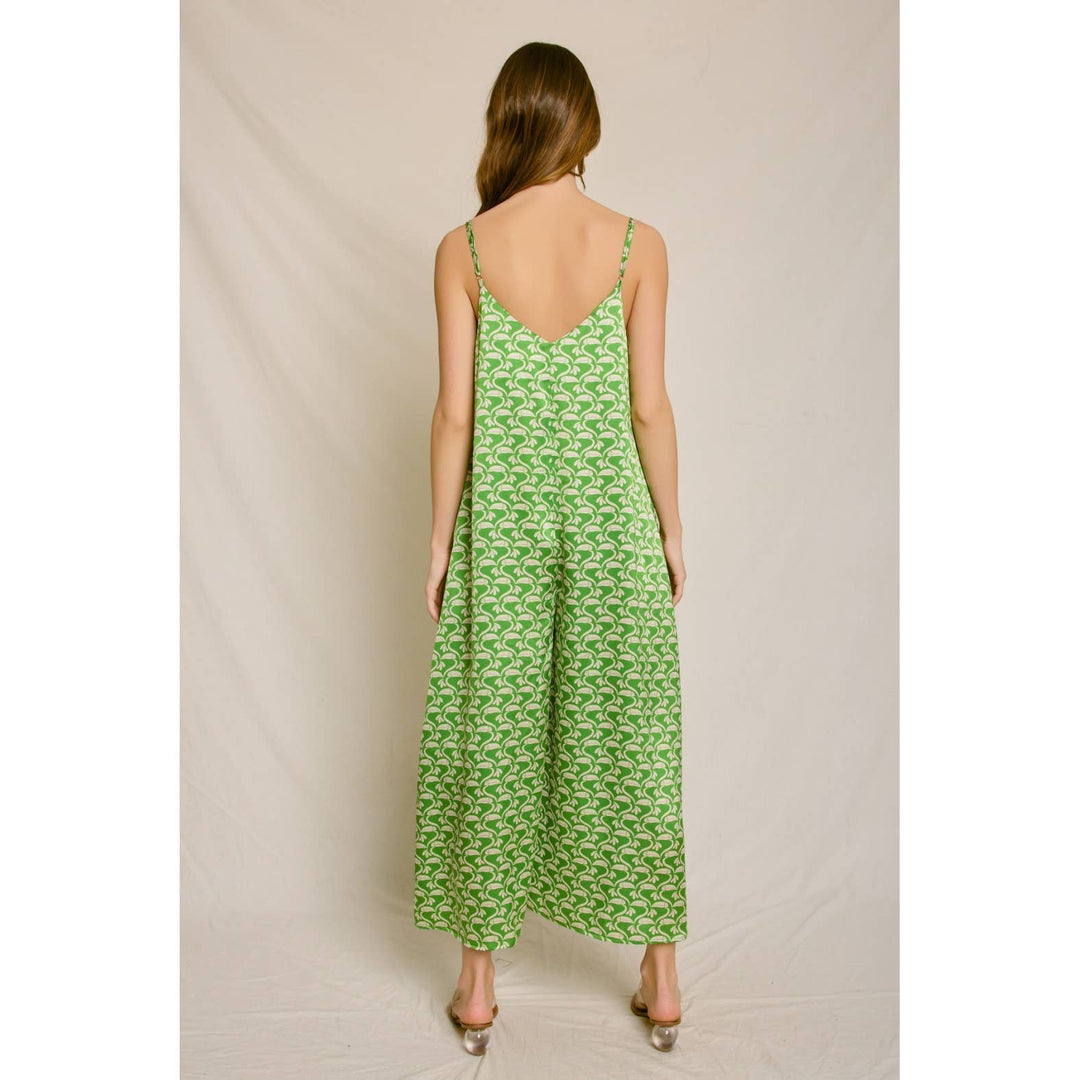 Feel Fresh Wide Leg Cami Jumpsuit