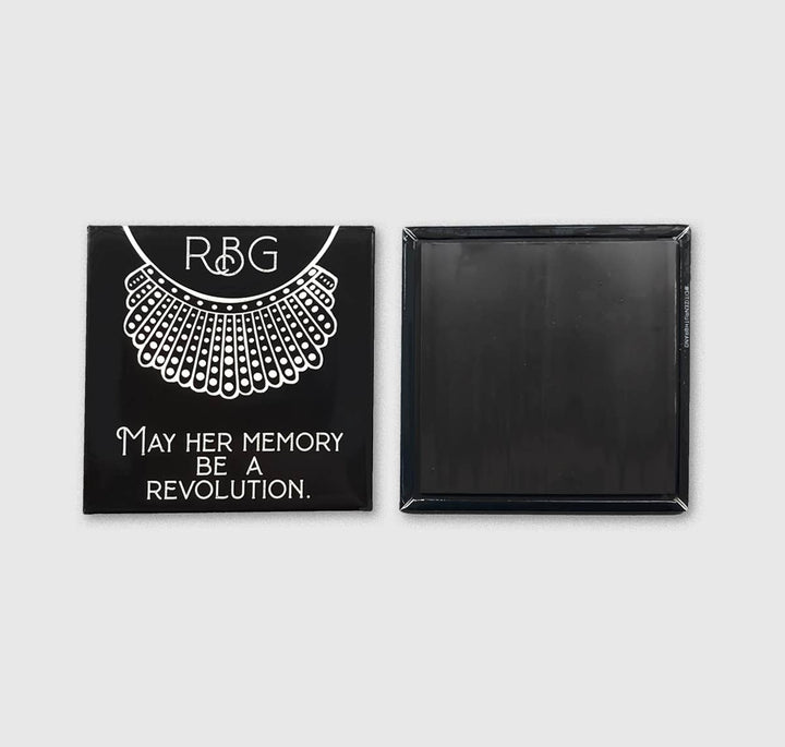 May Her Memory Be A Revolution RBG magnet