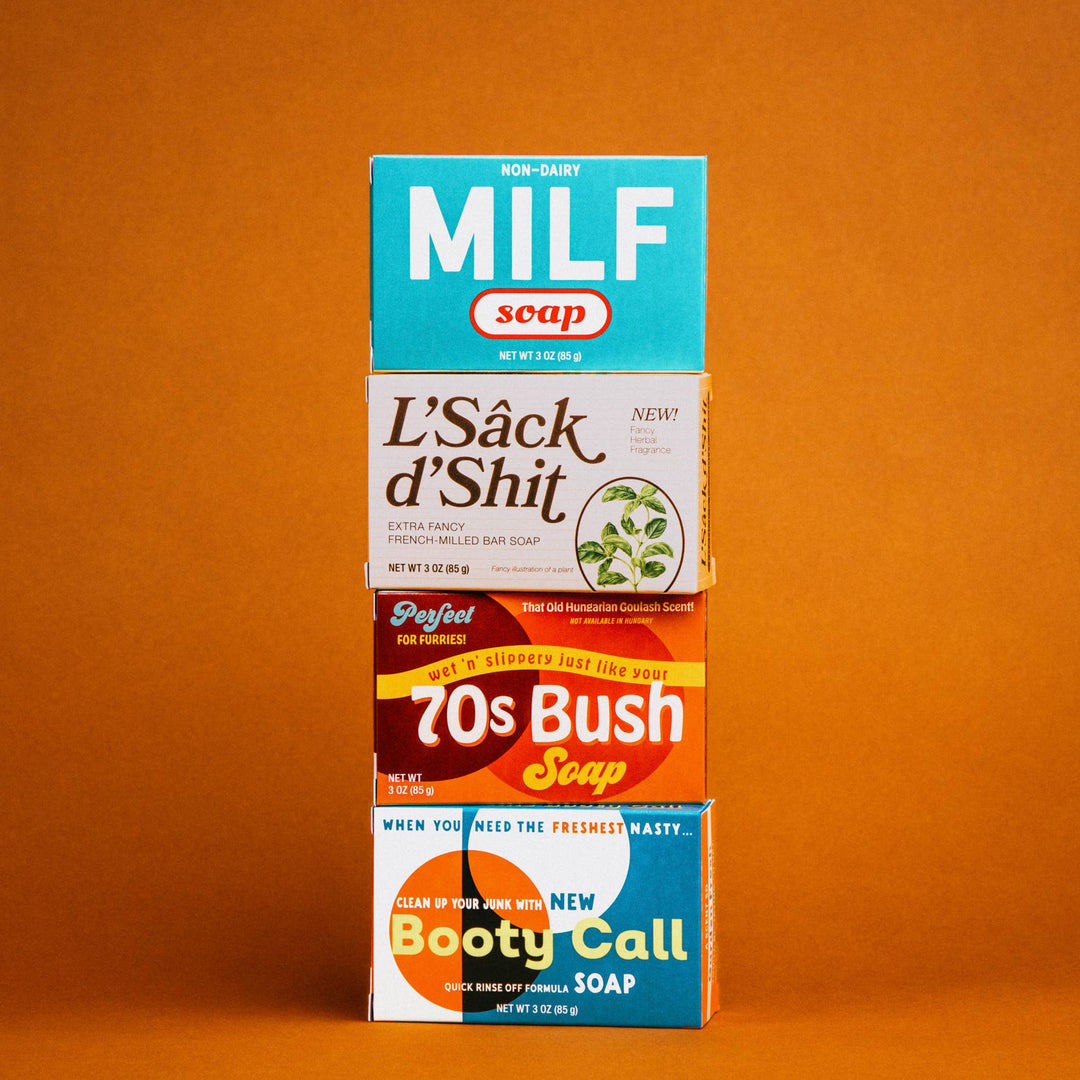 MILF Triple Milled Boxed Bar Soap