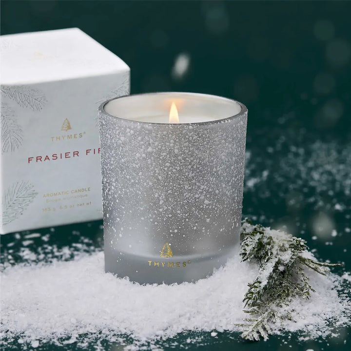 Frasier Fir Flocked Poured Candle 6.5oz