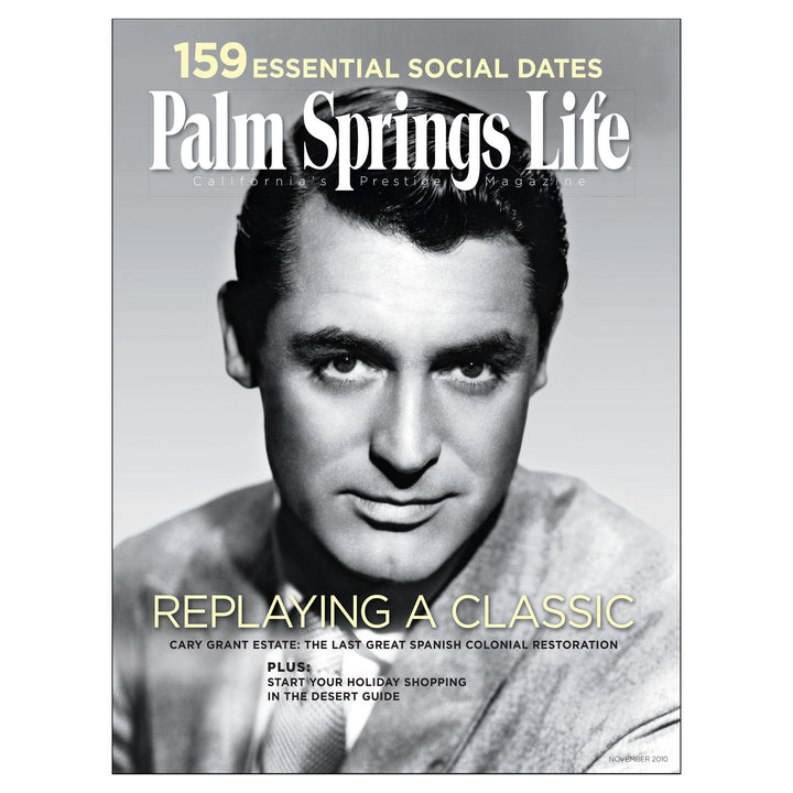 Palm Springs Life November 2010 Poster