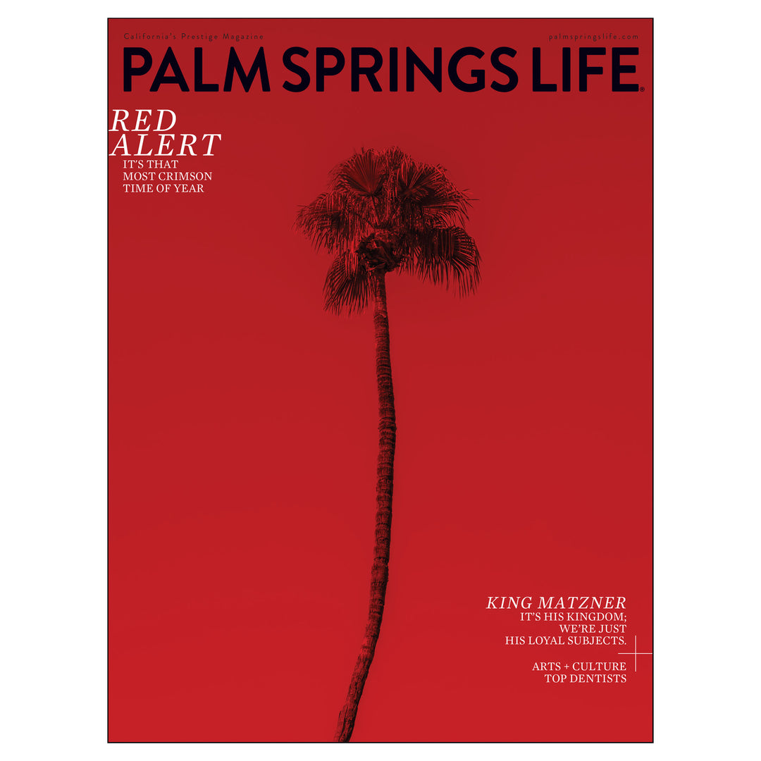 Palm Springs Life December 2017 Poster
