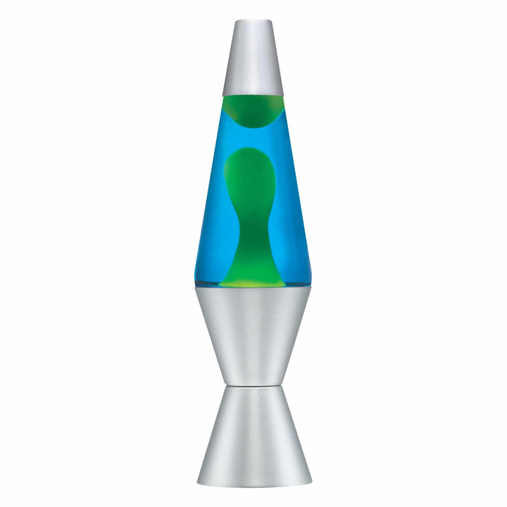 14.5 Lava Lamp Yellow & Blue