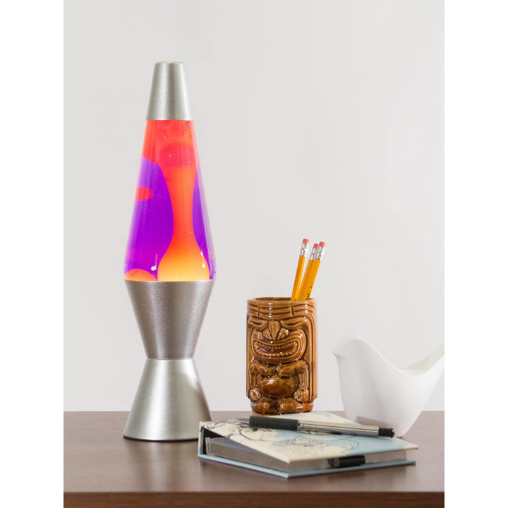 14.5 Lava Lamp Yellow & Purple