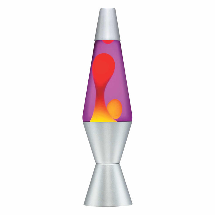 14.5 Lava Lamp Yellow & Purple