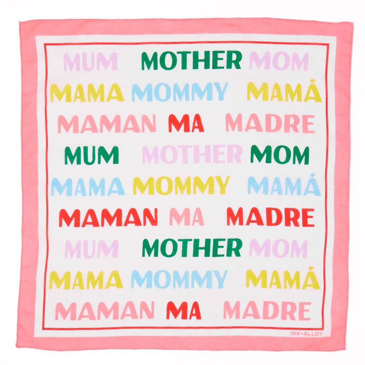 Carson Mom Print Scarf 21x21