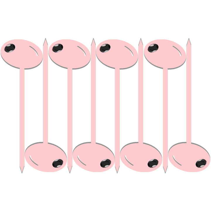 Pink Olive Acrylic Appetizer Cocktail Pick Set of 8