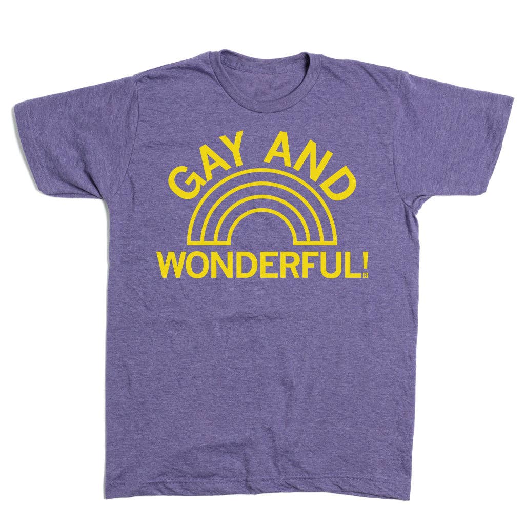Gay And Wonderful - Heather Purple