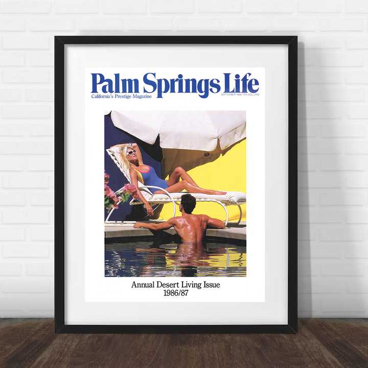 Palm Springs Life September 1986/87 Poster