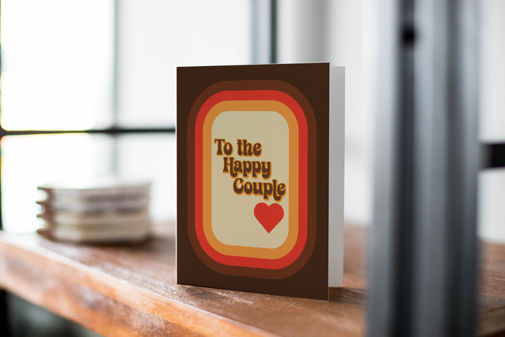 To The Happy Couple Card