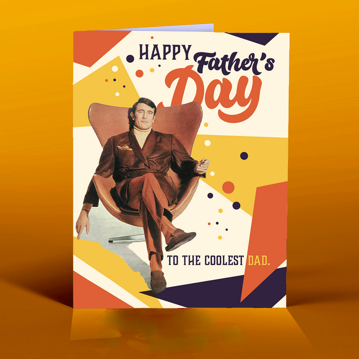 CHAIR DAD father's day card