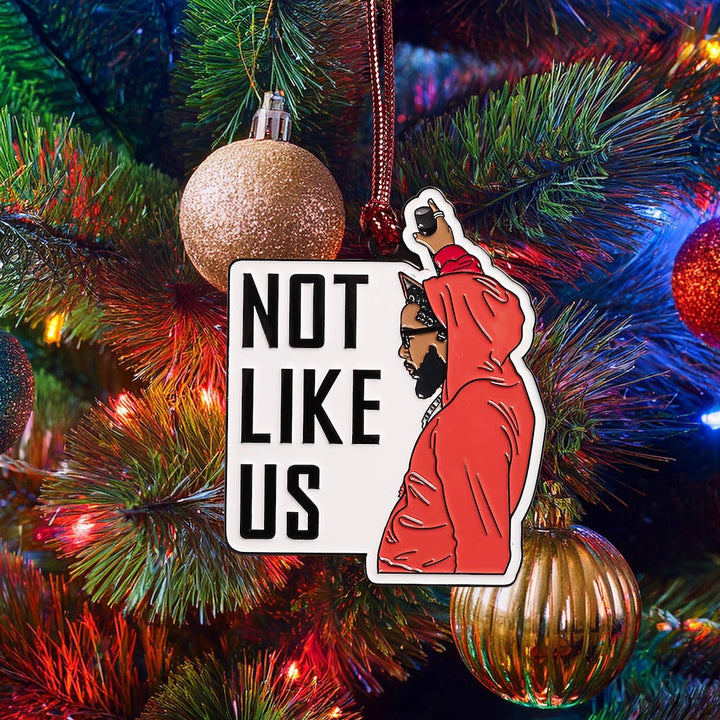 Kendrick Not Like Us Enamel Ornament