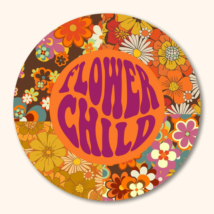 Flower Child Bumper Sticker
