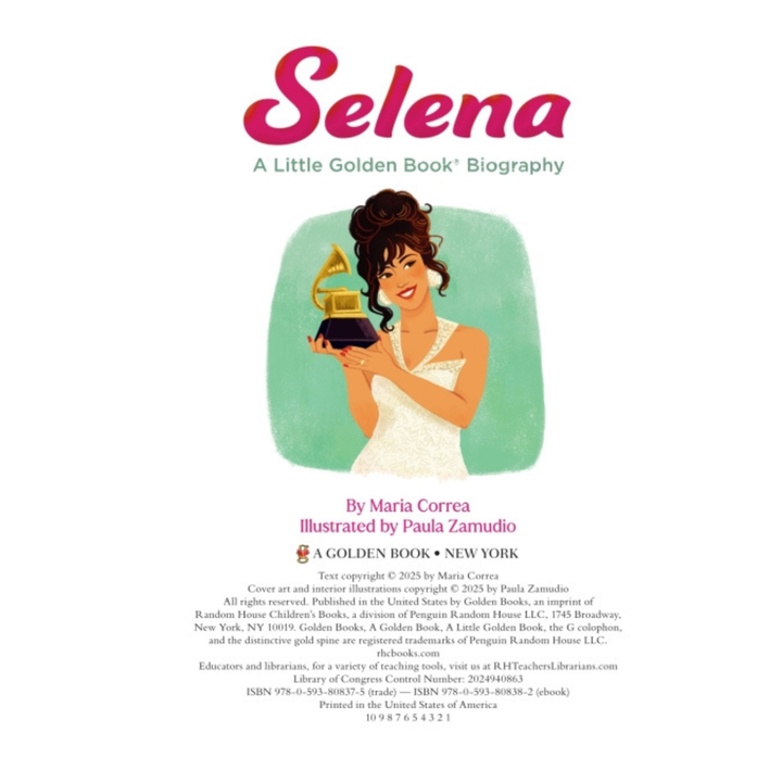 Little Golden Book Selena
