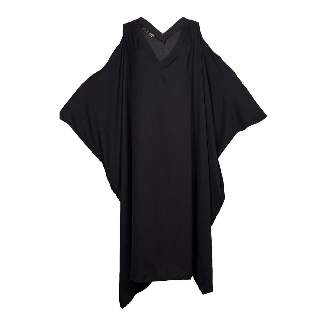 Allegra Caftan in Onyx Aura