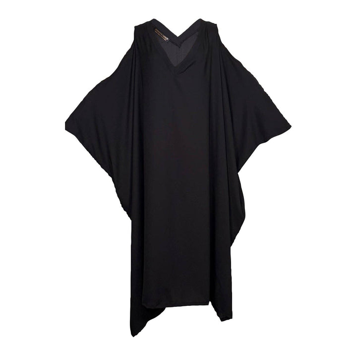 Allegra Caftan in Onyx Aura