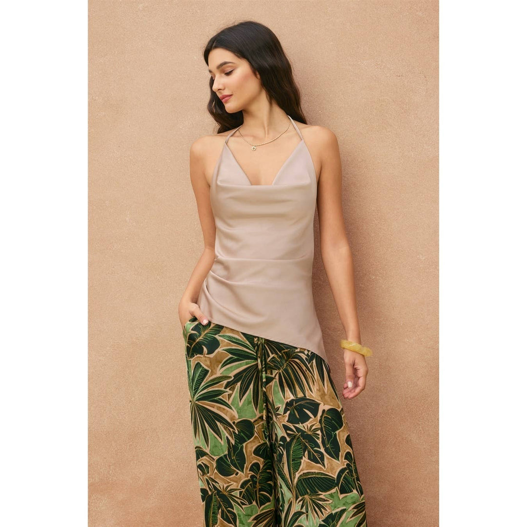 Phangan Island Wide Leg Pull On Pants