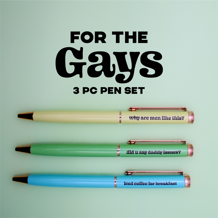 For the Gays Pen Set