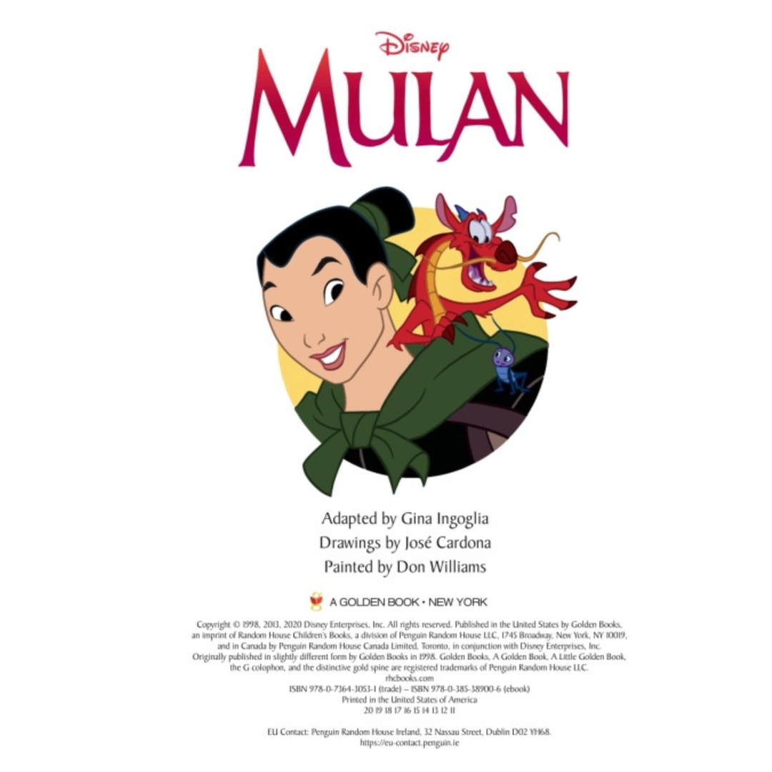 Little Golden Book Mulan