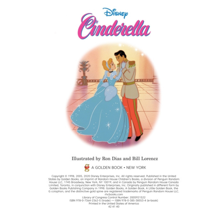 Little Golden Book Cinderella