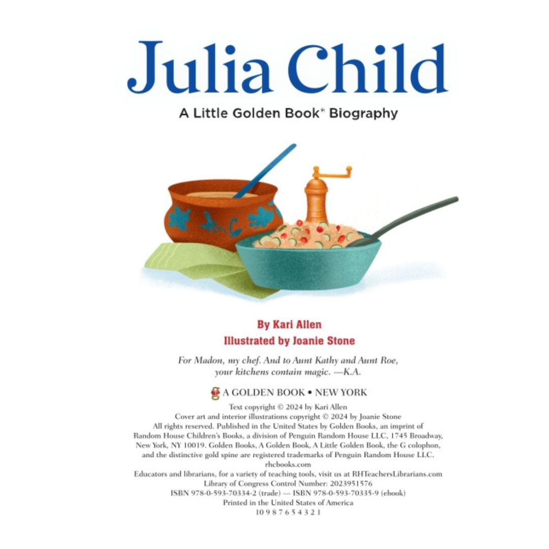 Little Golden Book Julia Child