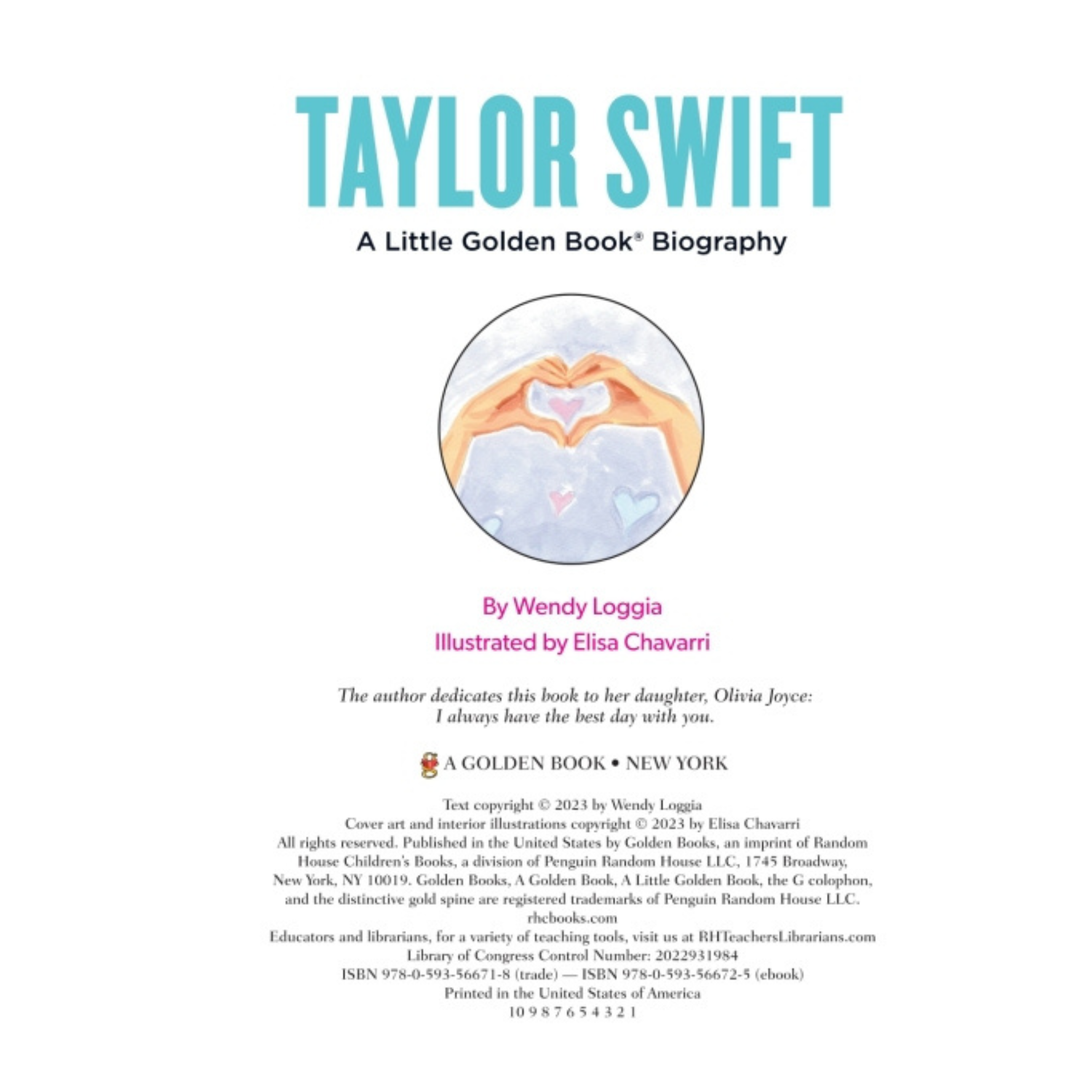 Little Golden Book Taylor Swift