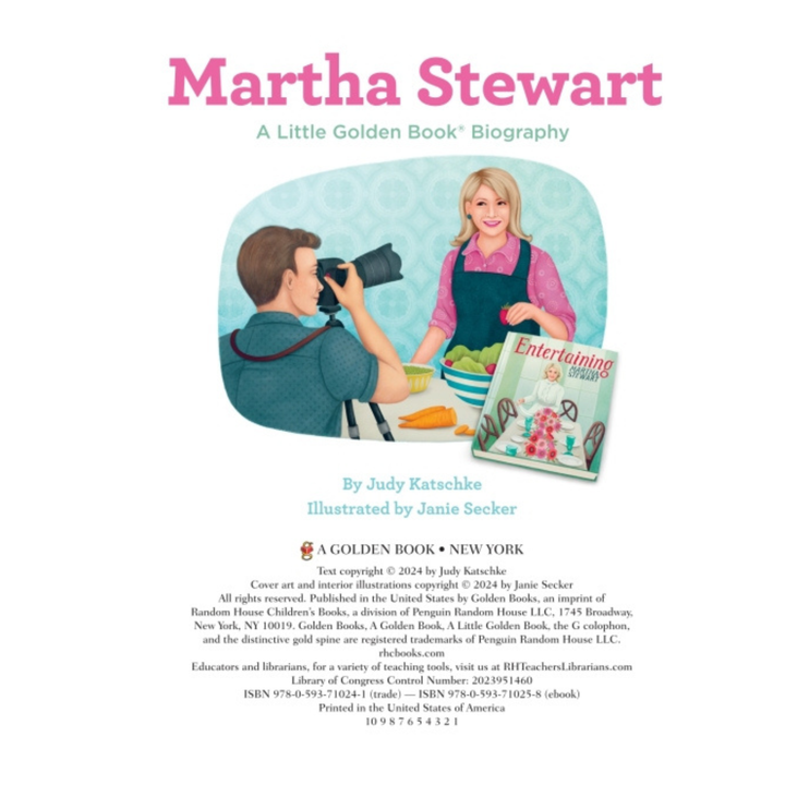 Little Golden Book Martha Stewart