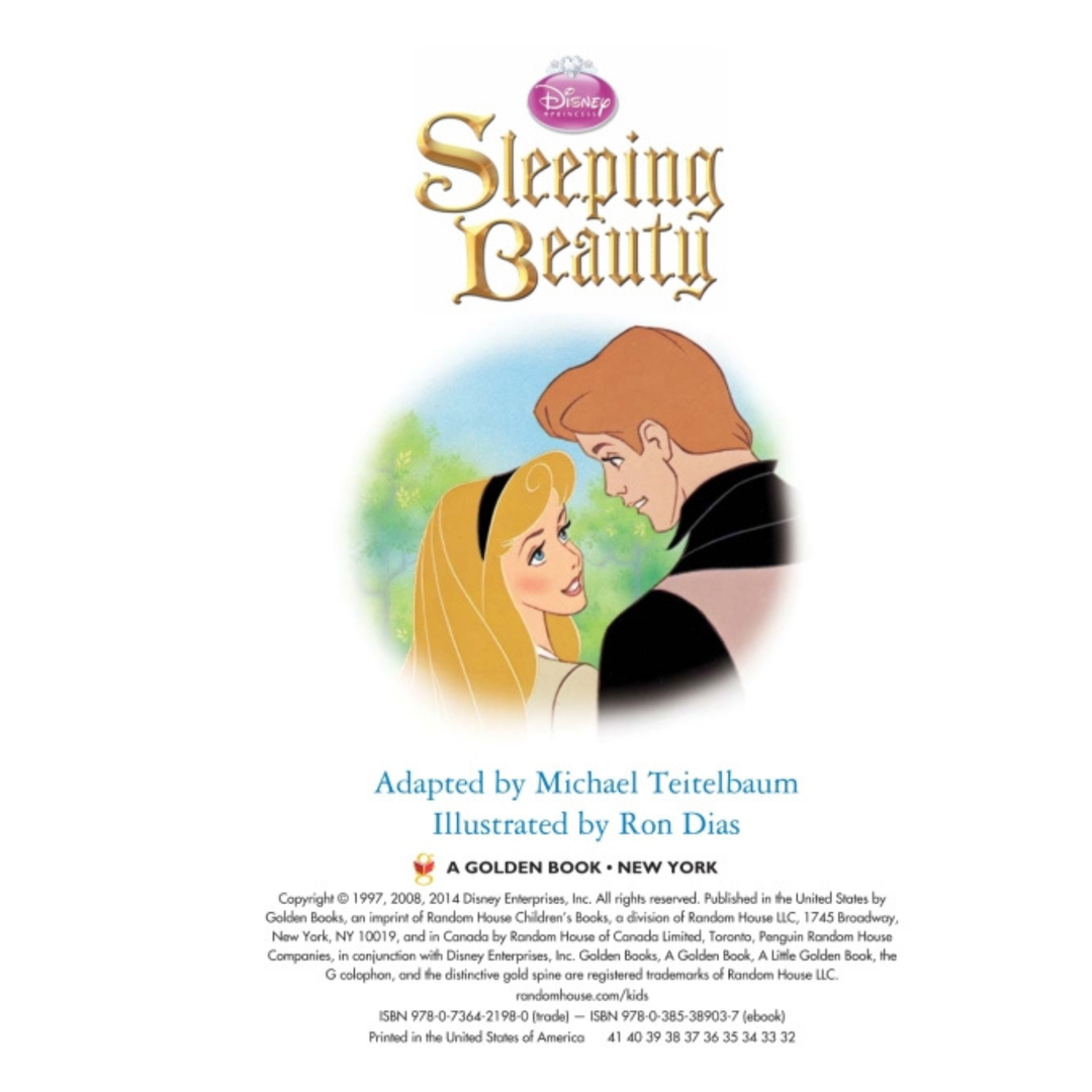 Little Golden Book Sleeping Beauty